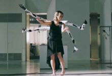 Un étonnant exosquelette robotisé.