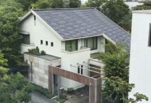 La maison à hydrogène Sekisui House (bâtiment test de démonstration).