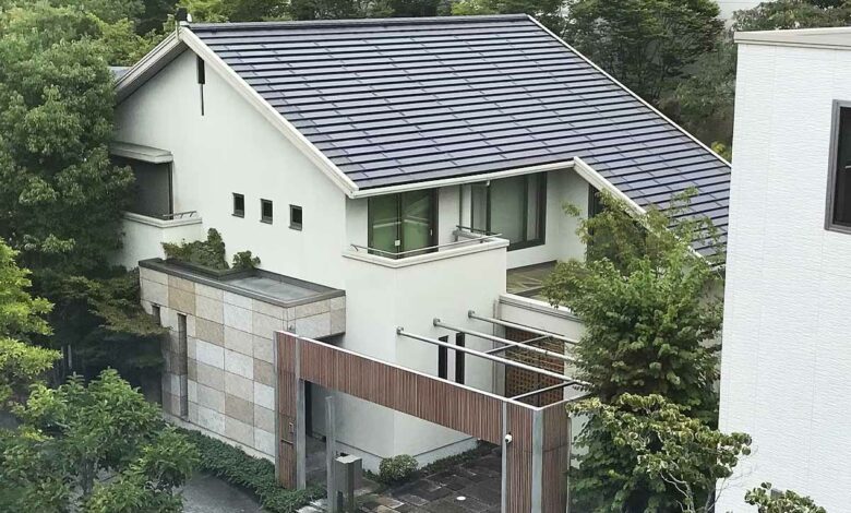 La maison à hydrogène Sekisui House (bâtiment test de démonstration).