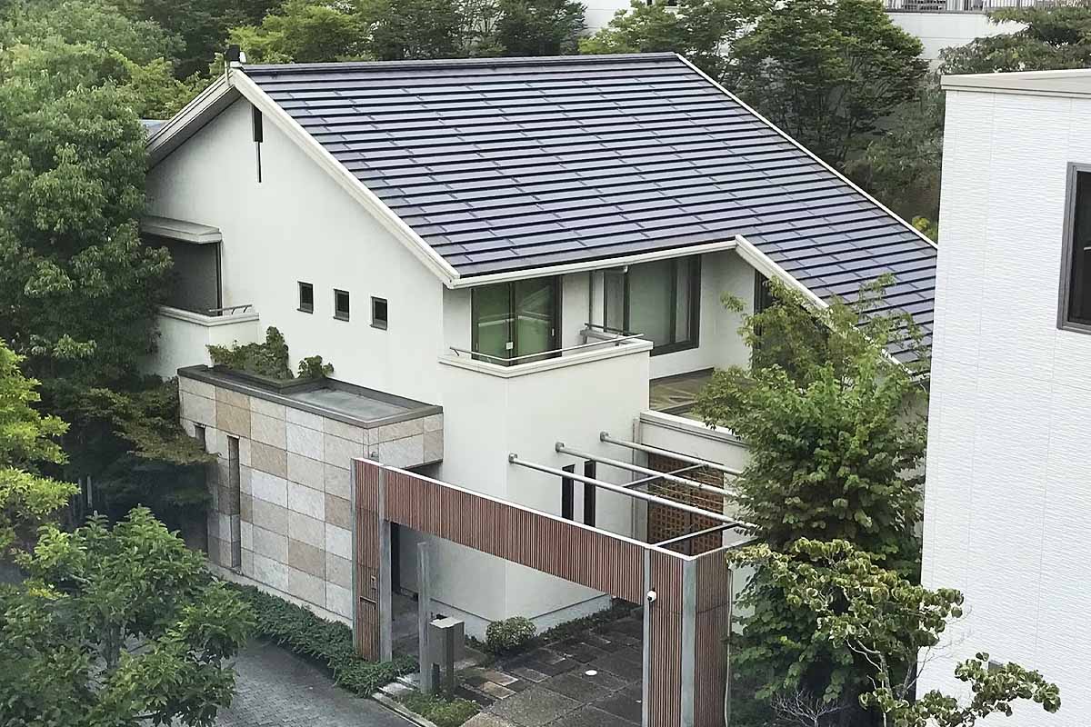 La maison à hydrogène Sekisui House (bâtiment test de démonstration).