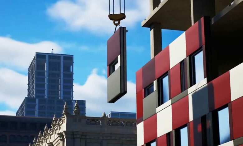 L'invention d'un système de construction prêt à l'emploi composé d'un panneau modulaire.