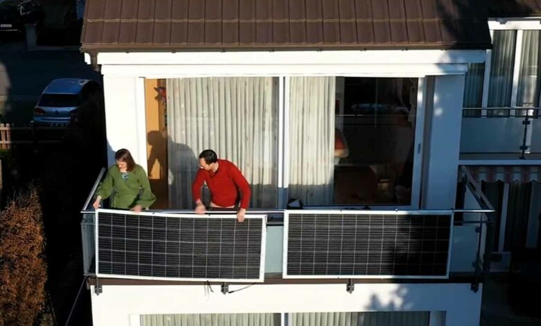 Des panneaux solaires ultra-légers à installer sur les balcons.