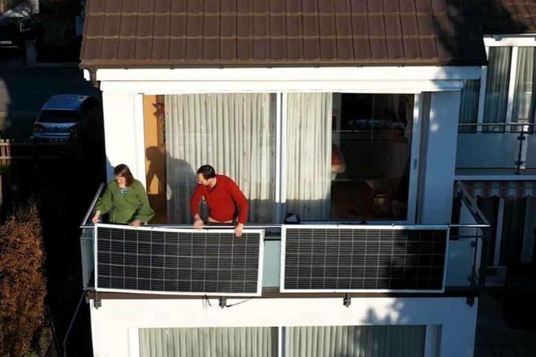 Des panneaux solaires ultra-légers à installer sur les balcons.