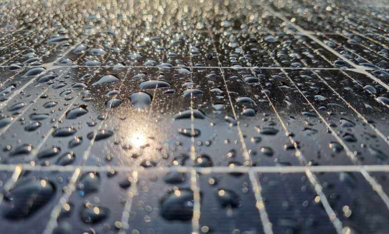 Une invention pour produire de l'énergie avec la pluie.