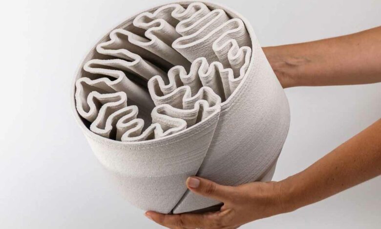 L'invention d’un rafraîchisseur low-tech en céramique.⁠