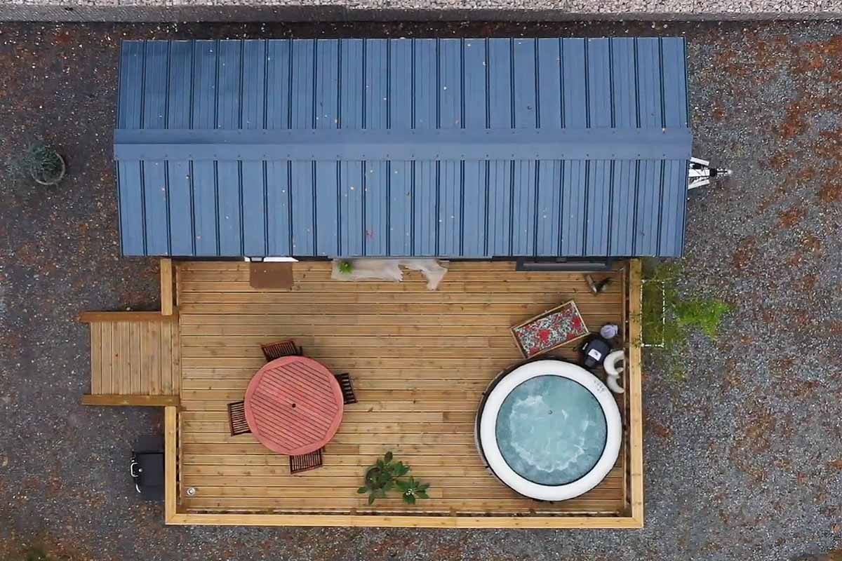 Des Tiny House éco-responsables construites en 4 semaines seulement.