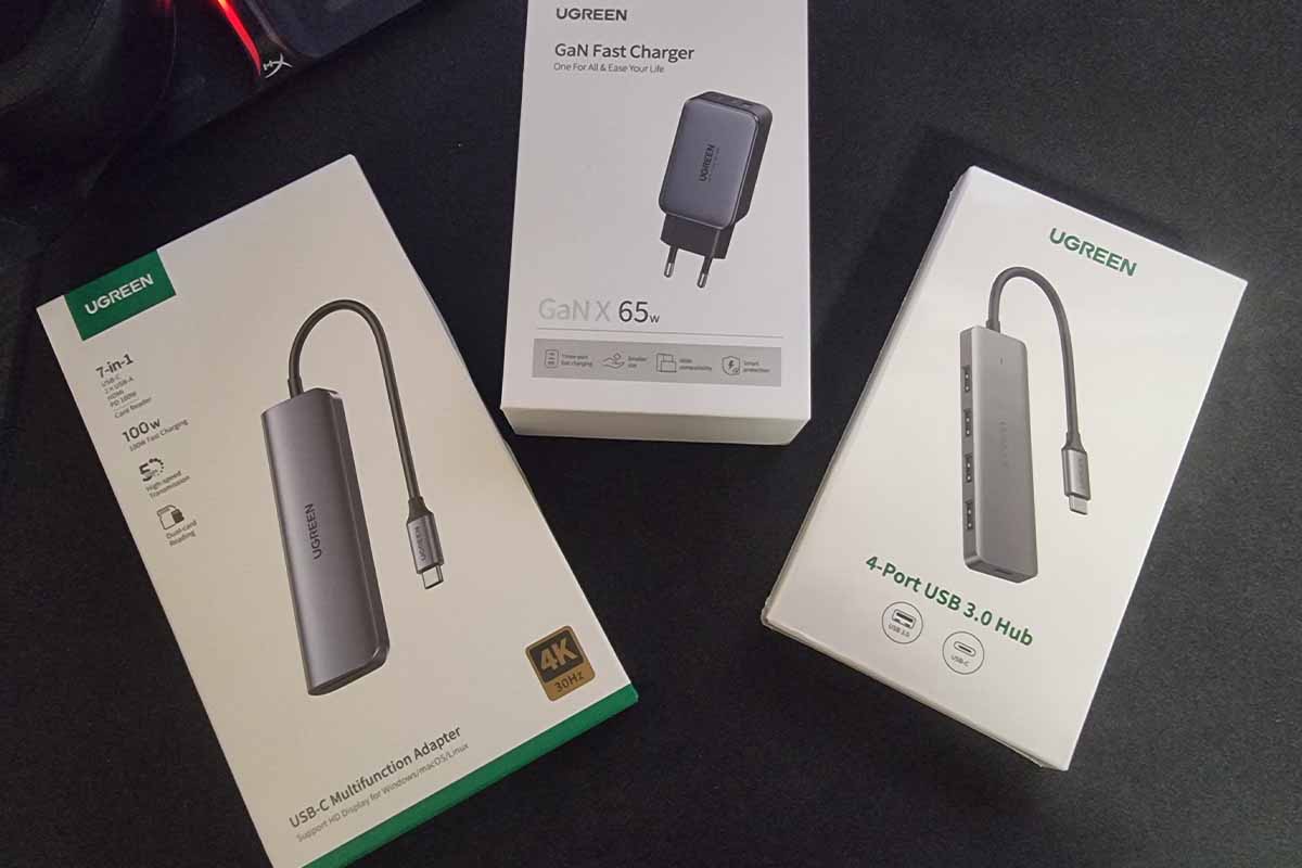 Deux hubs USB et un chargeur rapide UGREEN à prix cassés pour le Prime Day