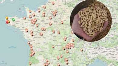 Annuaire vendeurs de pellets locaux, par départements