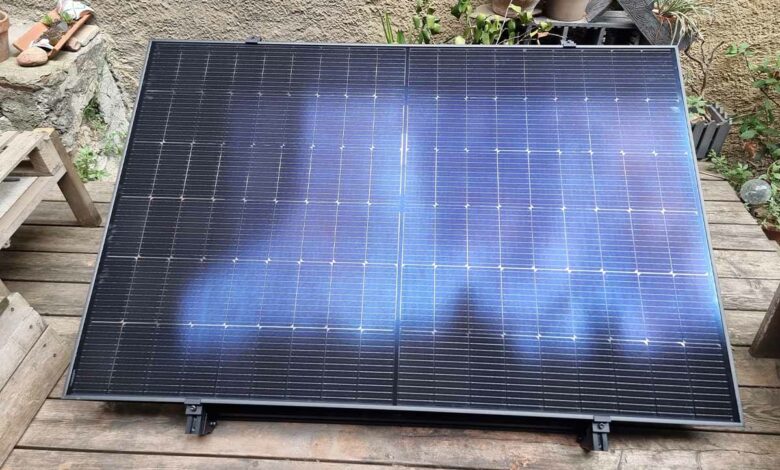 Le panneau solaire Sunity.