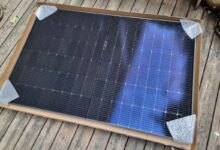 Un panneau solaire Sunity.