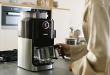 Cafetière en grain Philips Grind & Brew