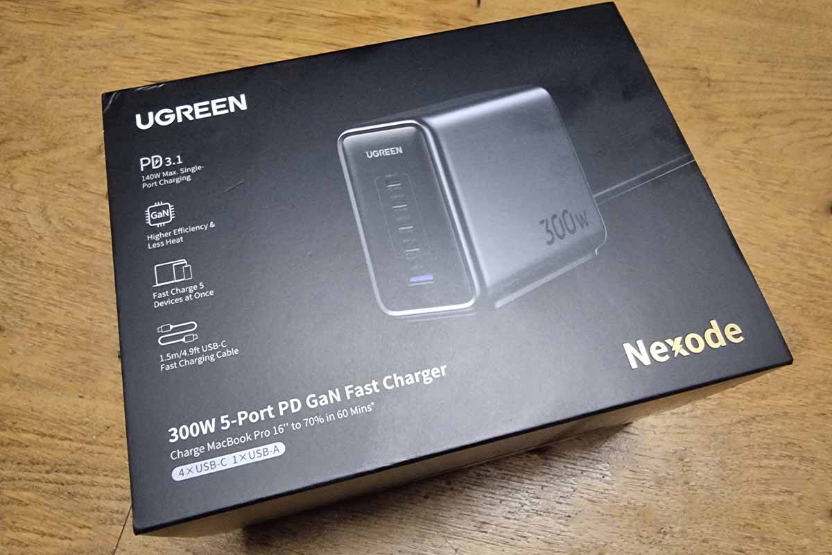 Nexode : Ugreen dévoile un chargeur innovant de 300 W et 5 en 1 - NeozOne
