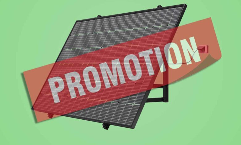 Des panneaux solaires sans travaux, qui se branchent sur une simple prise.
