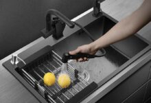 Senhill évier de cuisine en acier Inoxydable.
