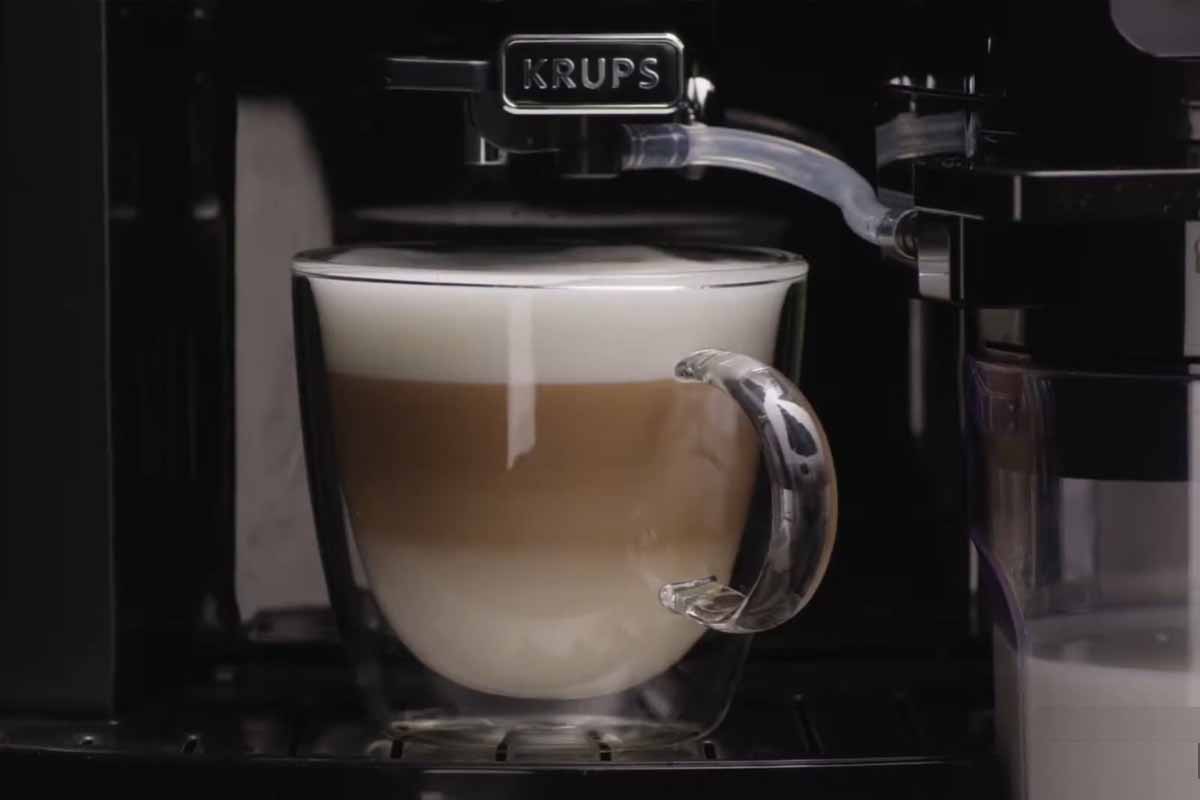 KRUPS ESSENTIAL NOIRE Machine à café à grain Machine à café