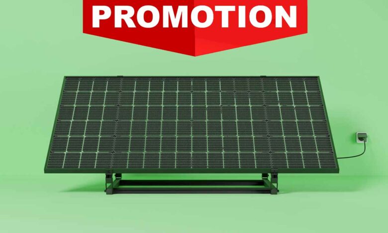 Une double réduction cumulable sur les kits solaires Sunity
