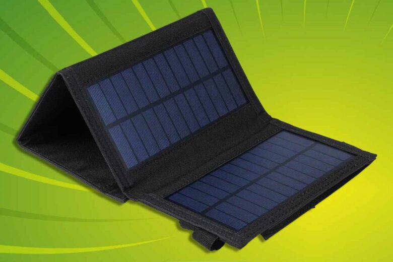 Panneau solaire monocristallin PET pliable portable chargeur de batterie 60W 5V USB
