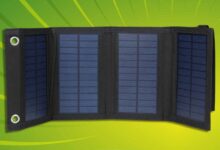 Une énorme promotion sur ce panneau solaire portable et pliable.