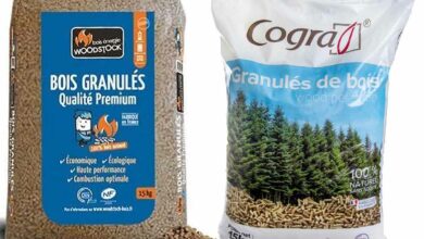 Les pellets Cogra et Woodstock sont à seulement 6,50 euros le sac de 15 kilos.