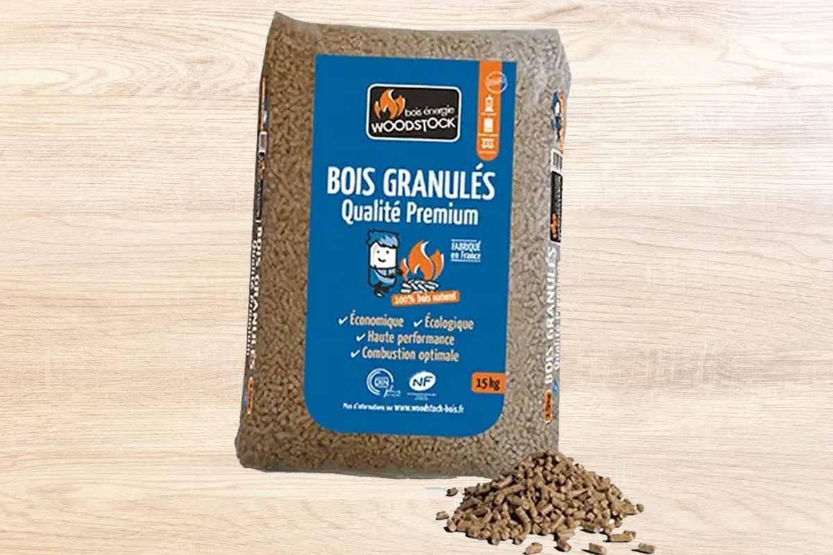 Granulés de bois DINplus - Sac de 15 kg - Brico Dépôt