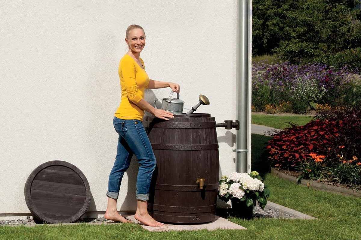 Garantia : Rocky, un récupérateur d'eau de pluie de 400 l imitation mur de  pierres - NeozOne