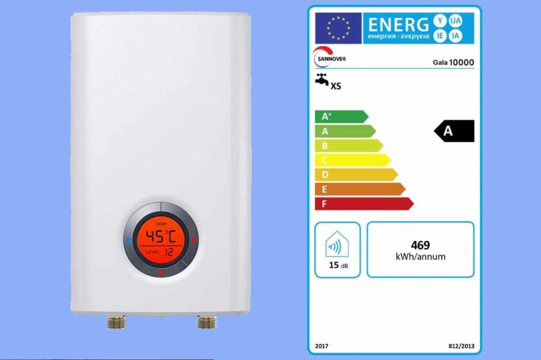 Chauffe-eau électrique Instantané Electronique Sannover Gala 10 kW Monophasé