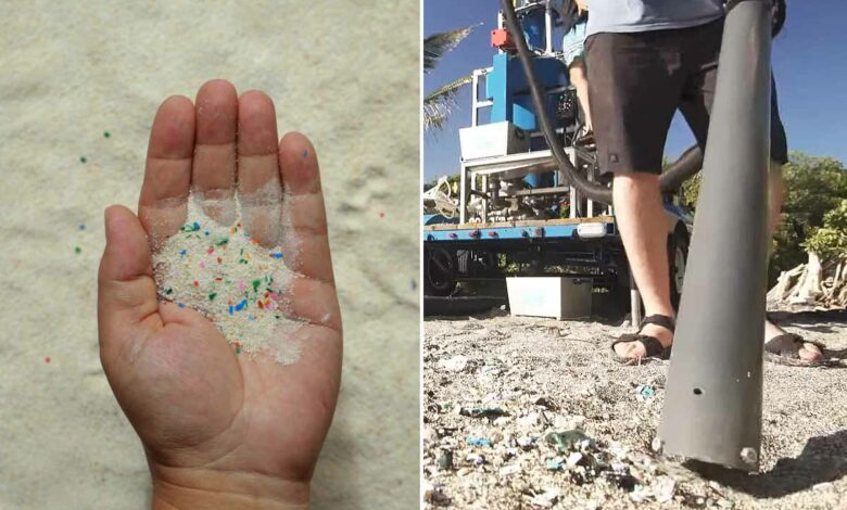 Hoola One invente un aspirateur à plastique innovant et efficace pour nettoyer les zones polluées par le plastique difficile d'accès.