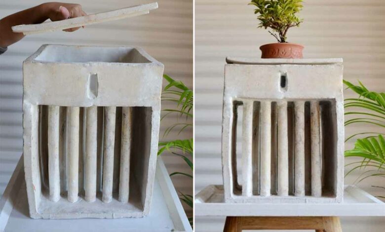 L'invention d'une climatisation en céramique qui fonctionne sans électricité.