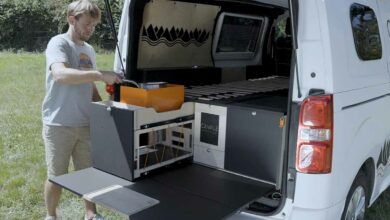 Campinambulle, une « malle de camping » pour transformer n’importe quelle voiture en van aménagé en 10 min