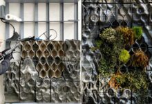 Biomic Wall est un prototype en céramique imprimé en 3D