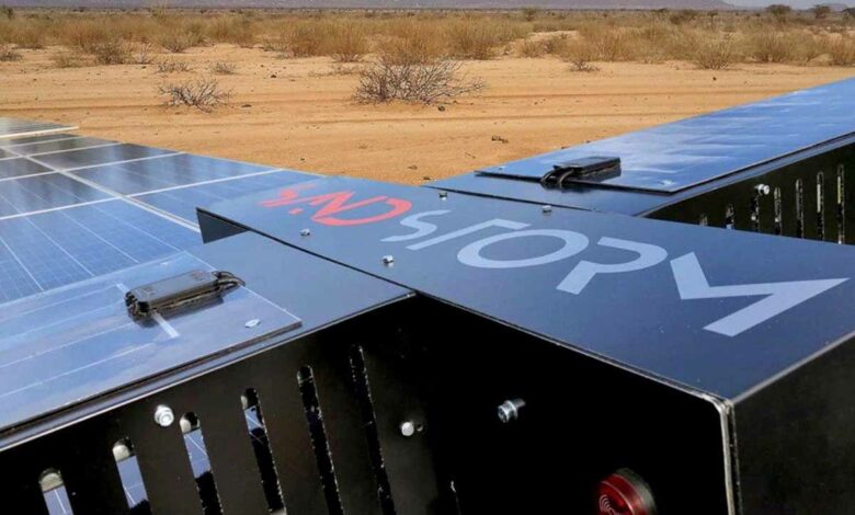 Un robot autonome innovant pour le nettoyage à sec des systèmes photovoltaïques.