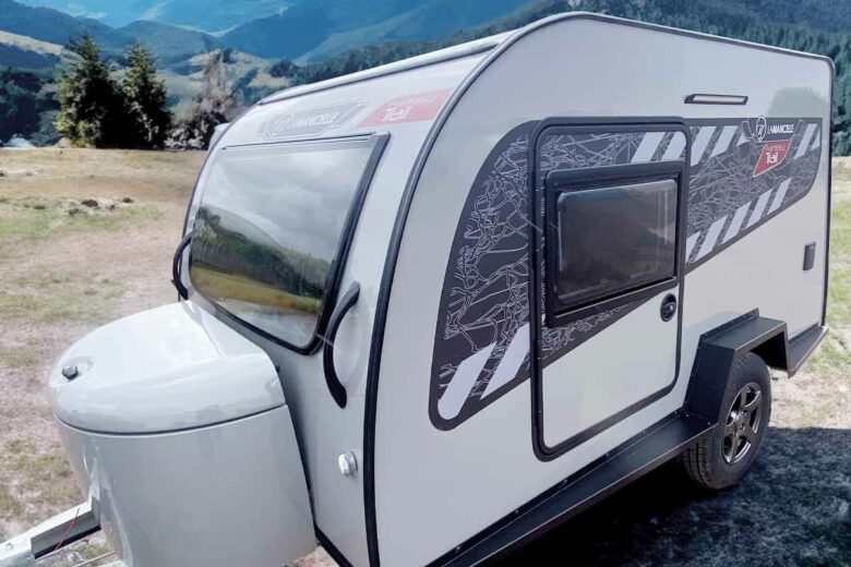 Une mini caravane aux allures de Teardrops.