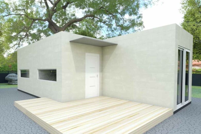 Le Cubic 30 est le modèle de maison préfabriquée le plus petit et le plus polyvalent proposé par l'entreprise espagnole.