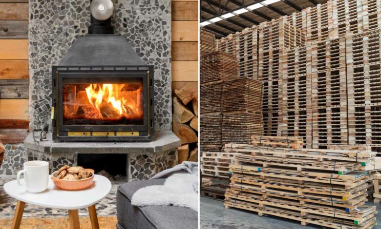 Pourrait-on utiliser le bois de palette pour se chauffer gratuitement ?