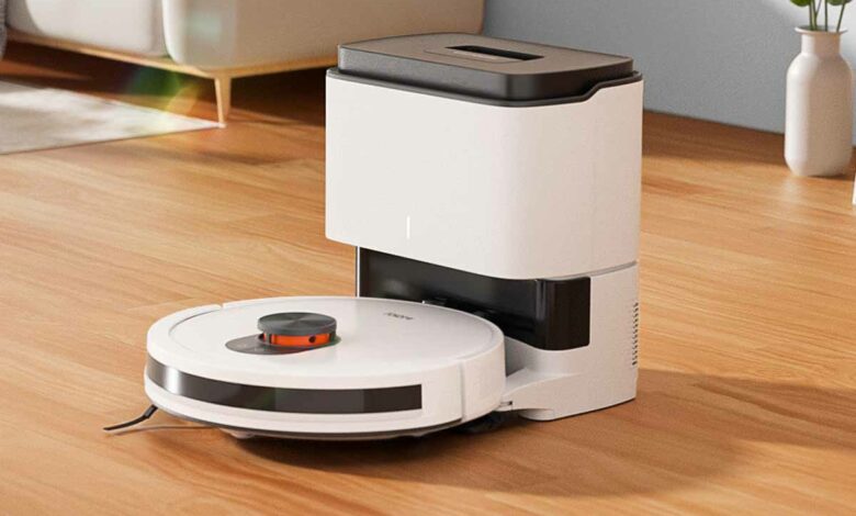 ROIDMI Eve CC, un robot aspirateur laveur avec station à seulement 299 €