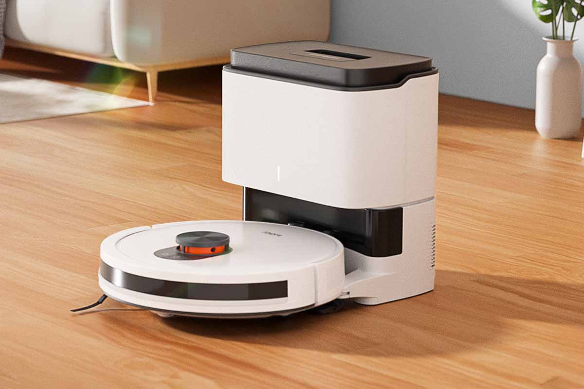 ROIDMI Eve CC, un robot aspirateur laveur avec station à seulement 299 €