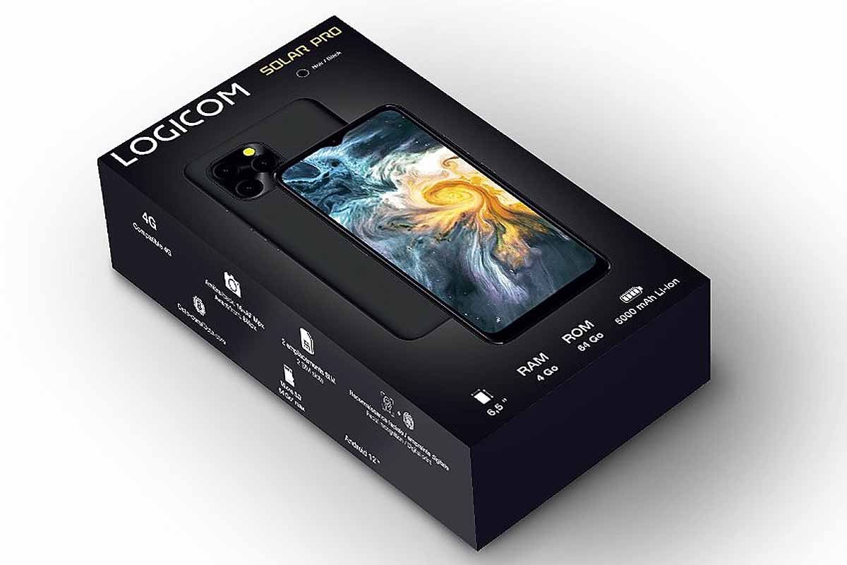Logicom Solar Pro : Leclerc propose un grand Smartphone (64 Go) de 6,5  pouces à seulement 94,5 € - NeozOne