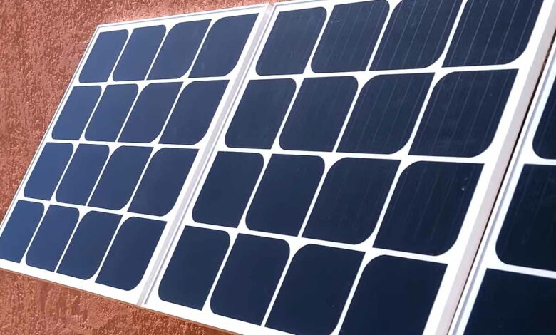 Les panneaux solaires d'Alain, Beemer habitant dans le Rhône.