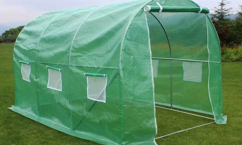 SERRE TUNNEL DE JARDIN ALTHEA - 6M² - 3 X 2 X 2 M