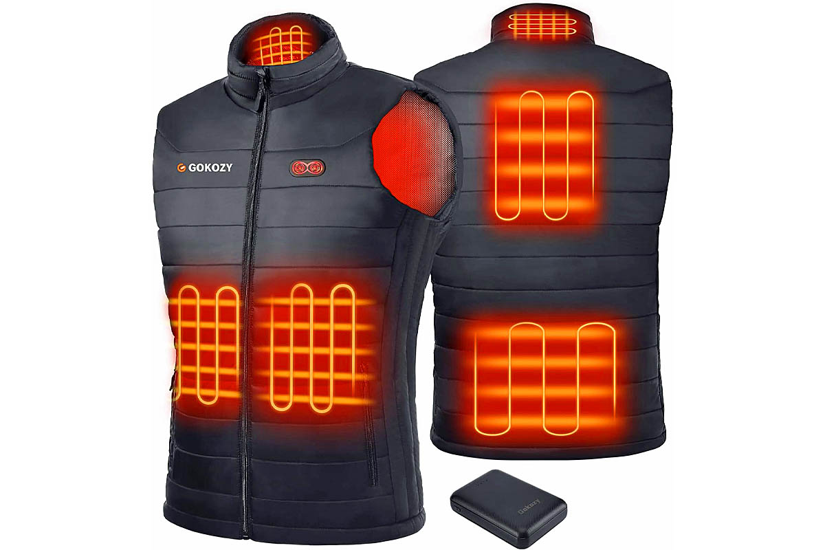 Gilet Chauffant Femme avec Batterie - Gokozy®