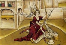 Les divorces par duel à mort dans l'Allemagne antique.
