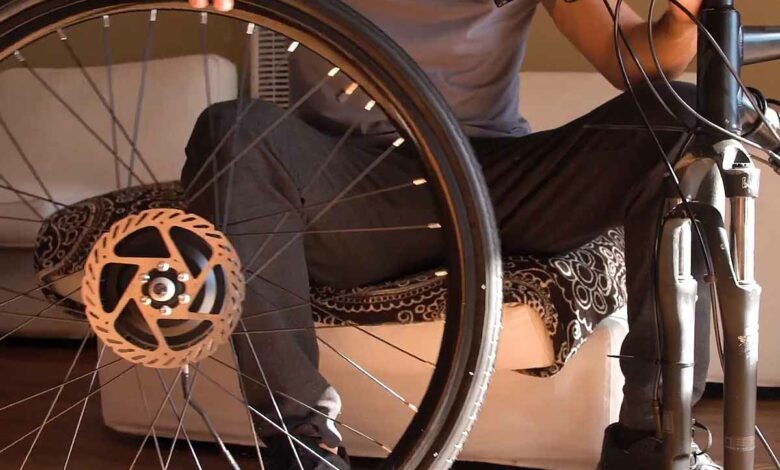 Changez la roue avant et repartez avec un vélo électrique.