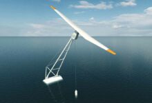 Le rotor de l'éolienne Mono trouve automatiquement la bonne position et est capable de supporter des vitesses de vent allant jusqu'à 70 m/s.