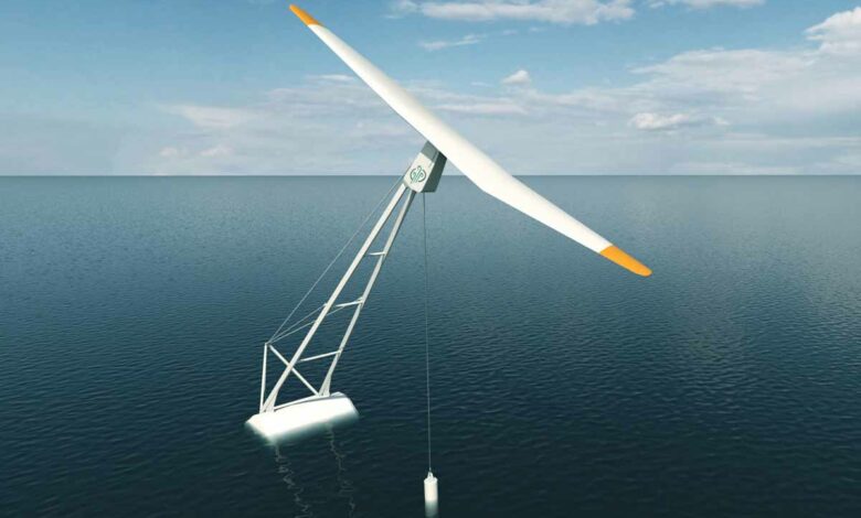 Le rotor de l'éolienne Mono trouve automatiquement la bonne position et est capable de supporter des vitesses de vent allant jusqu'à 70 m/s.