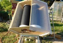 Un manuel de construction pour fabriquer un chauffe-eau solaire simplifié (CESS).