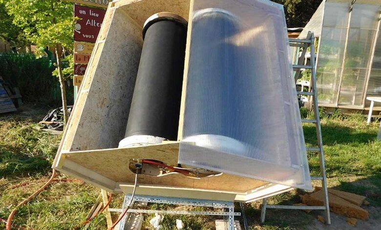Un manuel de construction pour fabriquer un chauffe-eau solaire simplifié (CESS).