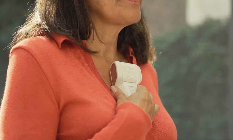 Le froid pour soulager les bouffées de chaleur.