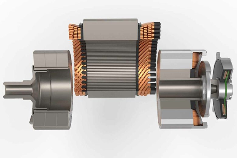 Le moteur électrique MCT se caractérise par une grande durabilité, car la transmission nécessaire des courants électriques entre les parties tournantes et fixes à l'intérieur du moteur se fait sans contact et donc sans usure.