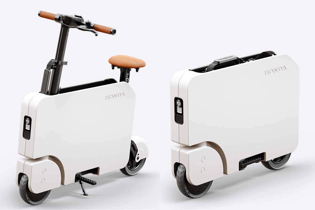 Honda invente la valise qui se transforme en scooter électrique