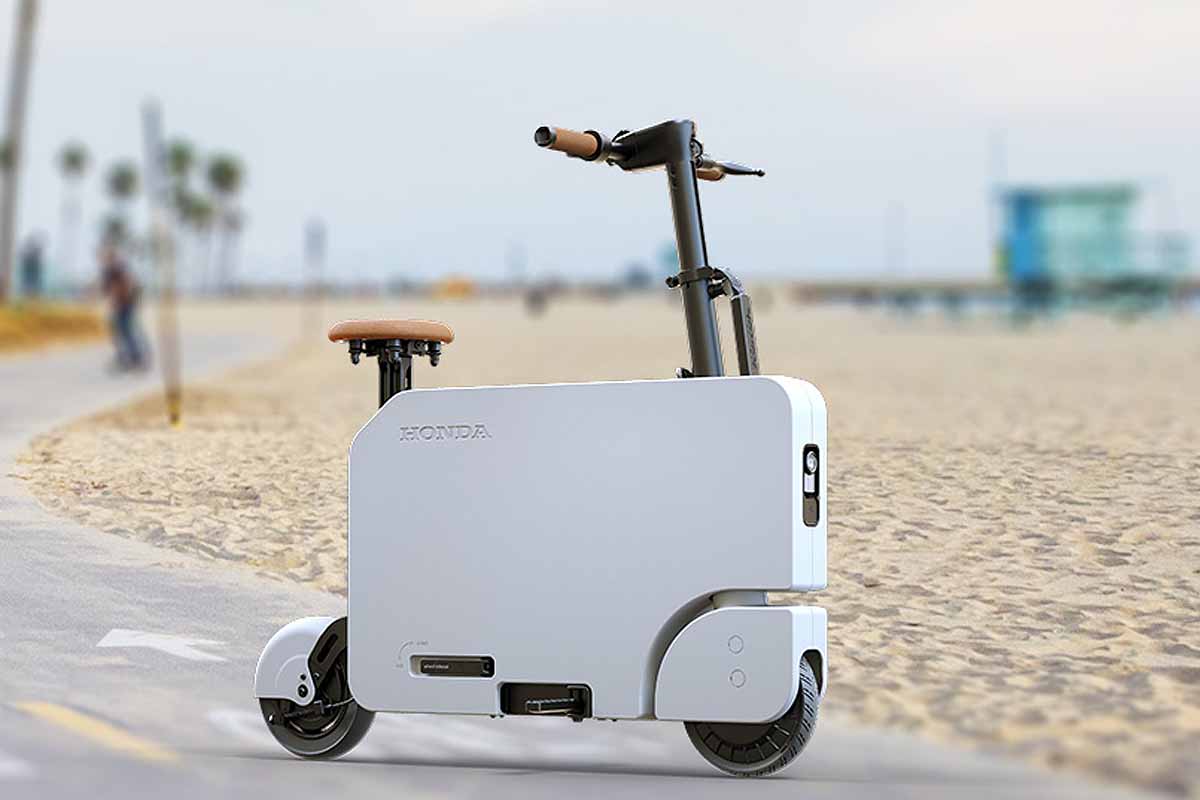 Honda invente la valise qui se transforme en scooter électrique (et vice  versa), la Motocompacto - NeozOne